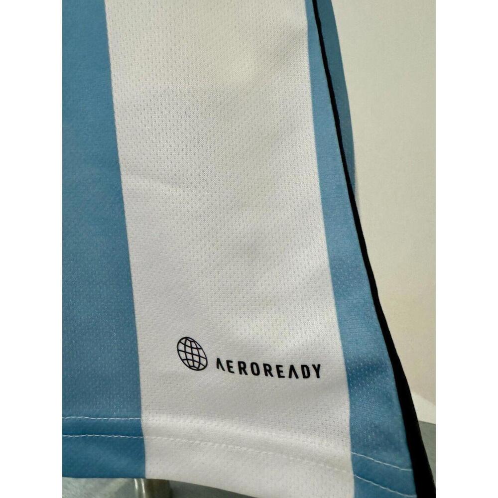 2022 Adidas World Cup 3 STAR Argentina MESSI Jersey Size L - Picture 12 of 12